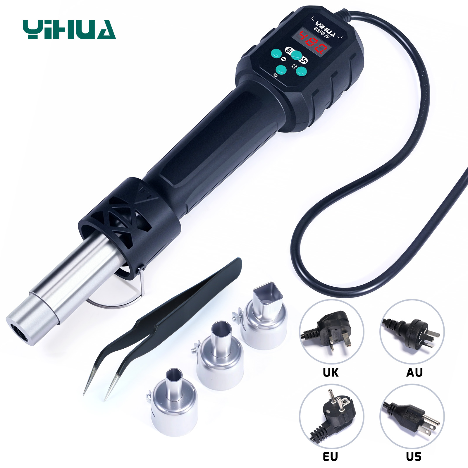 Heat Gun Small - YIHUA термофена с регулируемой температурой 8858-IV