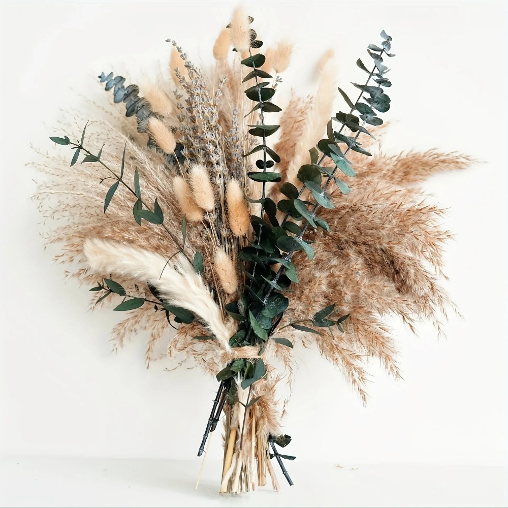 Dried Flower Bulk - 80 шт., букет натуральных сушеных цветов,