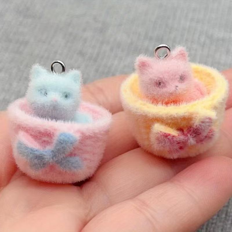 4 шт. 3D-подвески в виде кошек – обзор и цена Resin Craft Projects