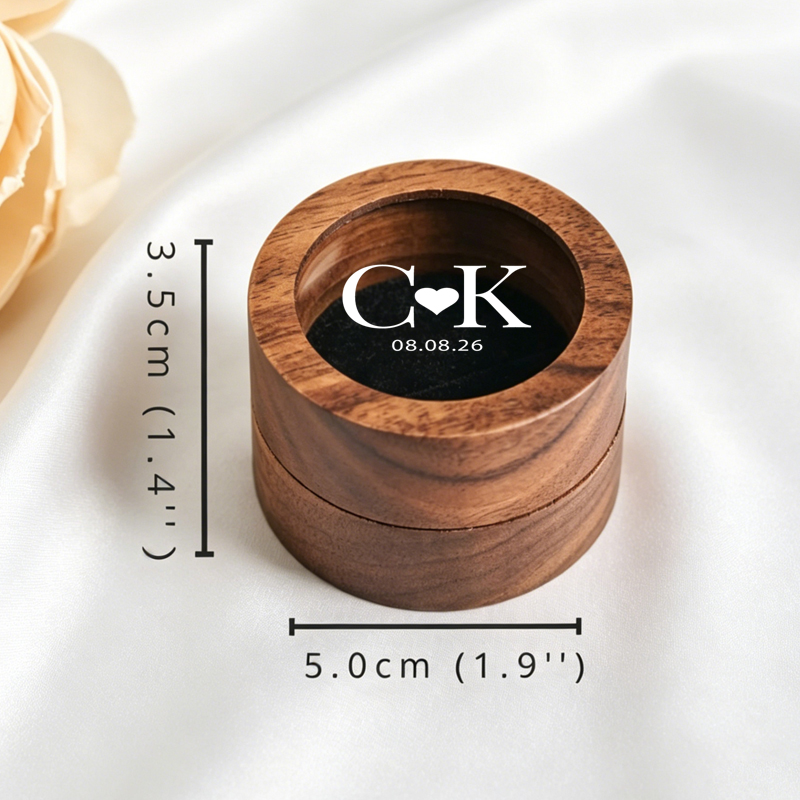 Персонализированная круглая де – обзор и цена Wood Ring Blank