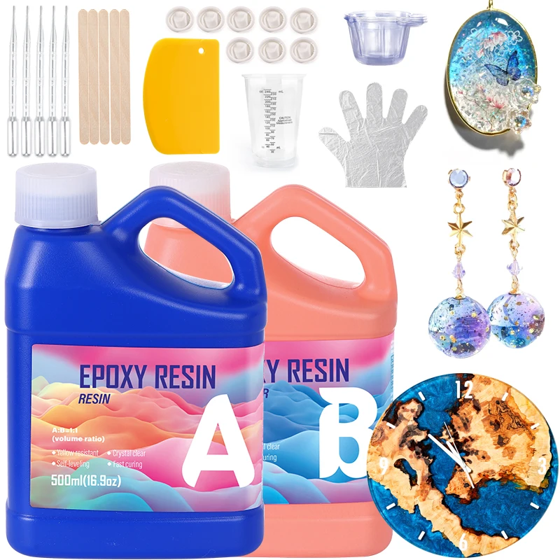 Набор для легкого смешивания э – обзор и цена Epoxy Uv Resin Kit