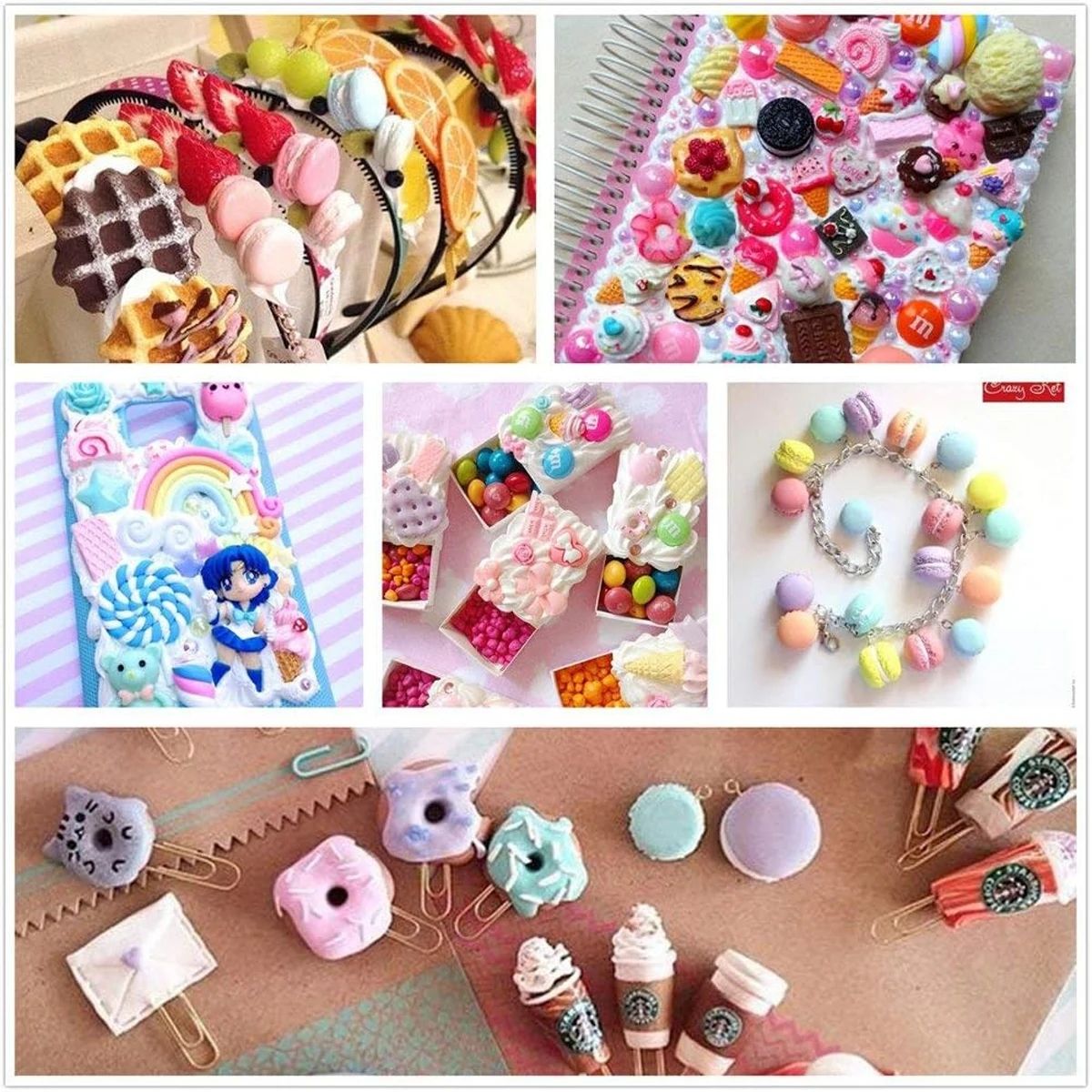 30 шт., случайные конфеты, сли – обзор и цена Resin Craft Supplies