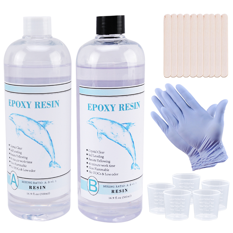 1:1 Прозрачная эпоксидная смол – обзор и цена Epoxy Uv Resin Kit