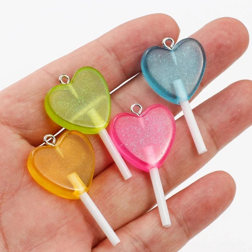 10 шт. милых блестящих подвесо – обзор и цена Resin Craft Projects