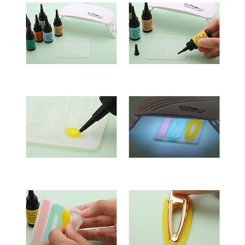 29 цветов УФ-клей из эпоксидно – обзор и цена Epoxy Uv Resin Kit